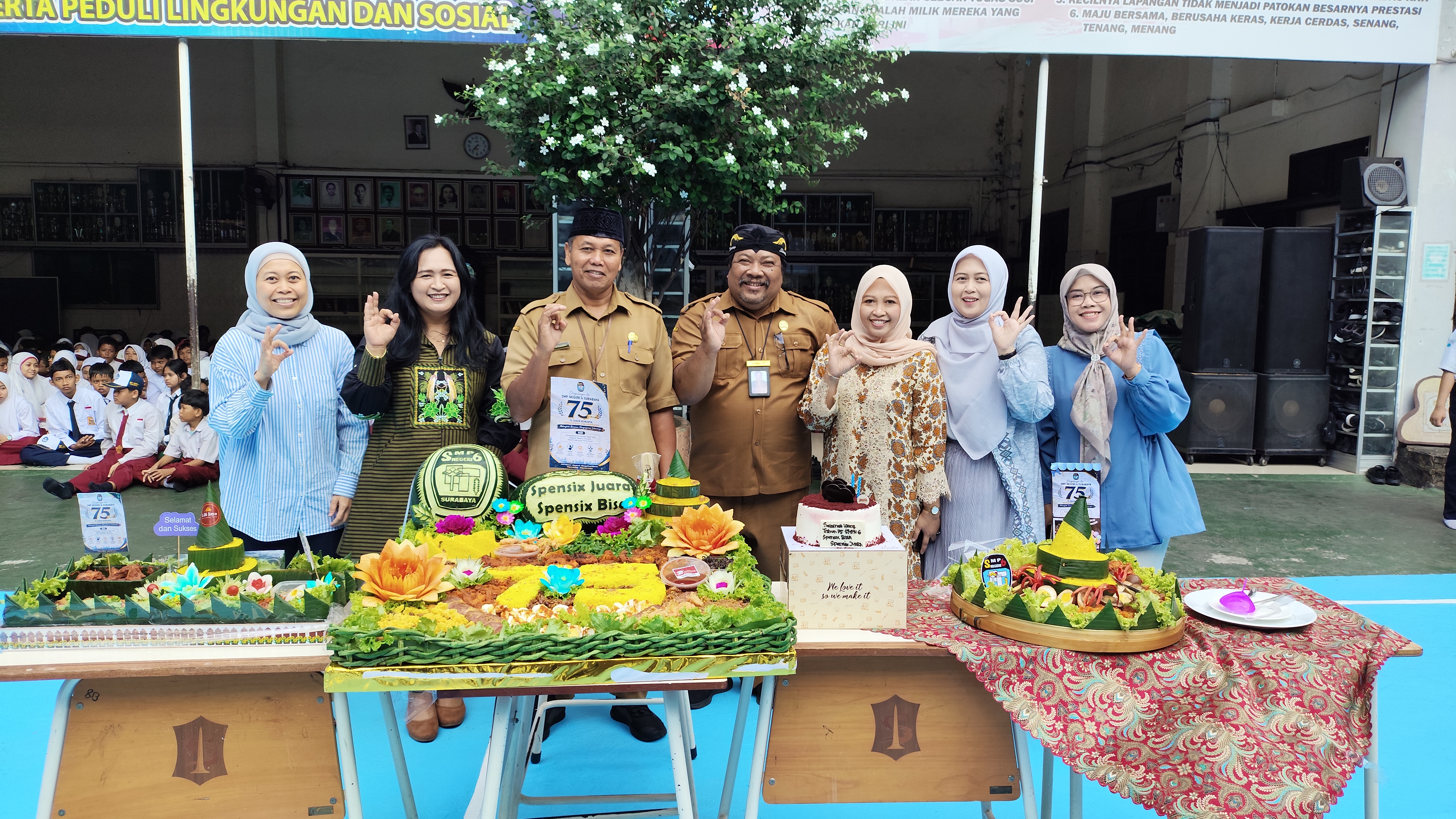 SMP Negeri 6 Surabaya Merayakan 75 Tahun Dedikasi dalam Pendidikan