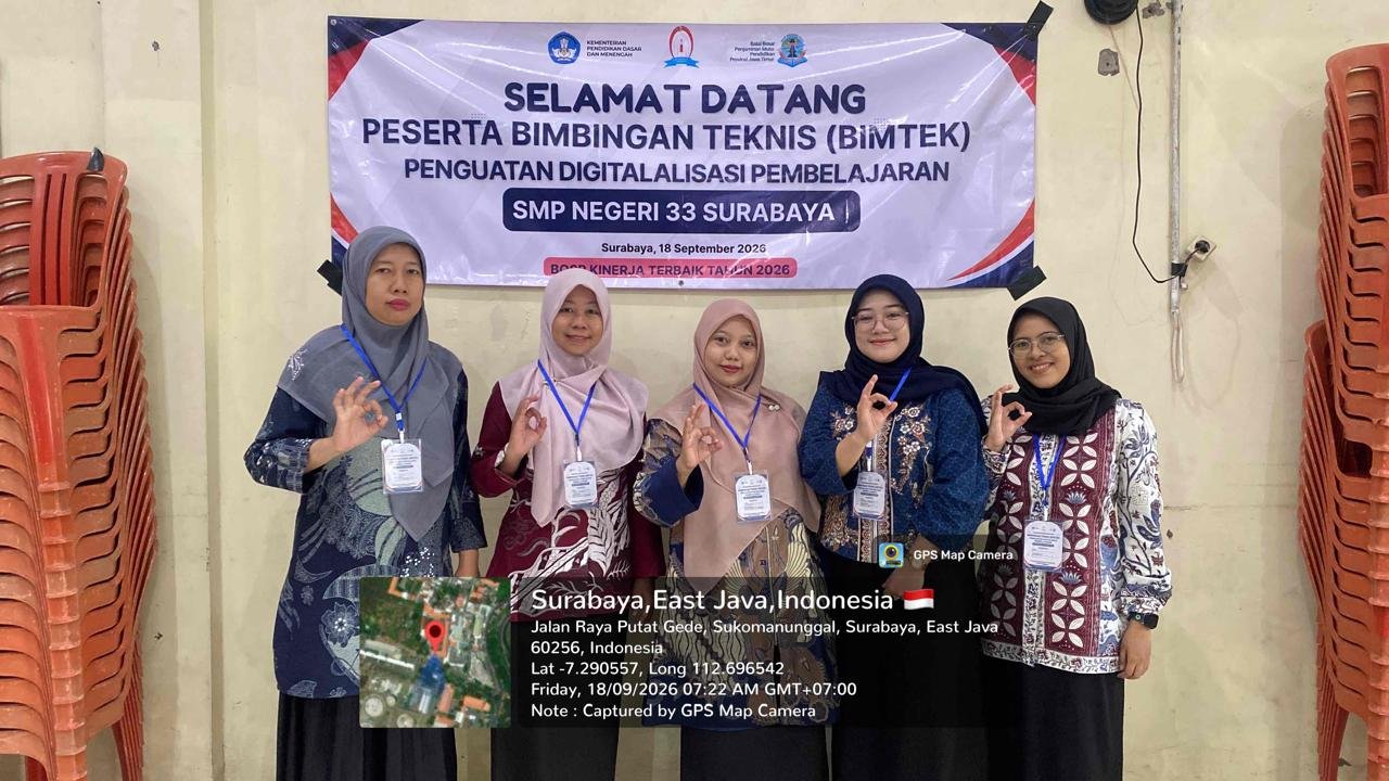 Tingkatkan Kompetensi Teknologi, Perwakilan Guru Spensix Ikuti Bimtek Penguatan Digitalisasi Pembelajaran di SMP GIKI-3 Surabaya