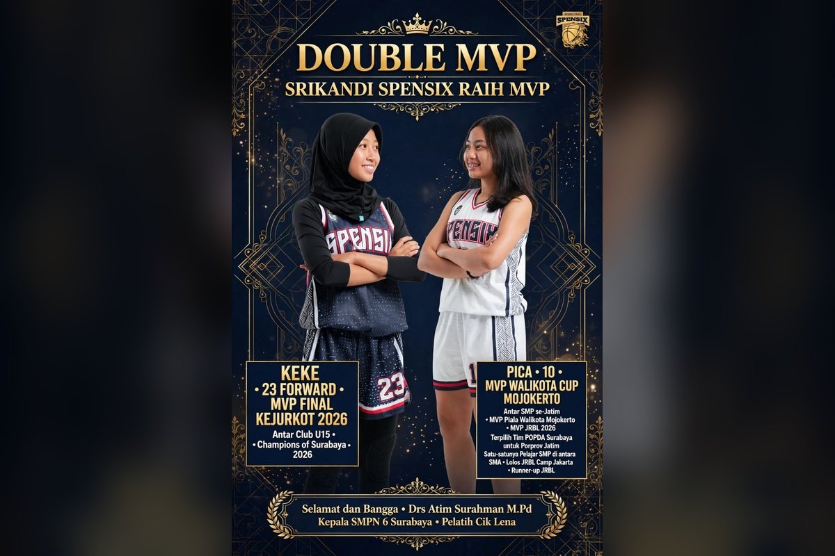 PRESTASI TERBARU 2 SRIKANDI SPENSIX BORONG GELAR MVP!