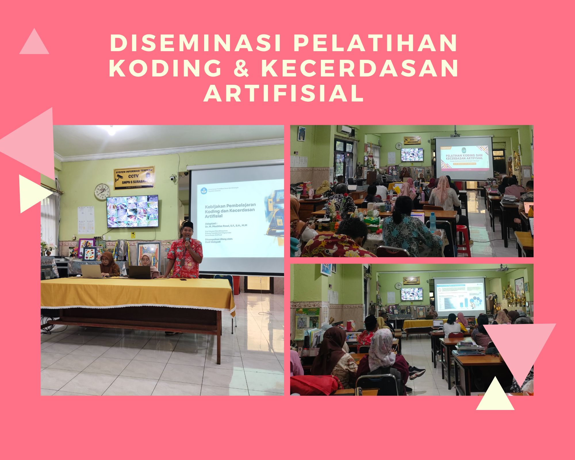 "Diseminasi Pelatihan Koding & Kecerdasan Artifisial: “Belajar, Berkreasi, Berinovasi dengan Teknologi”