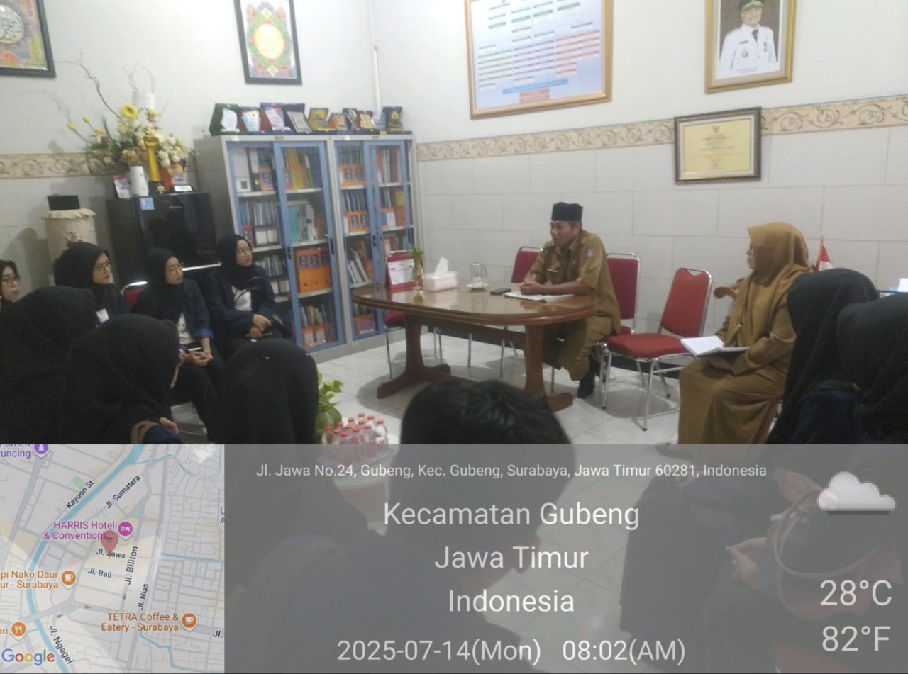 Penyambutan Mahasiswa Program Surabaya Mengajar (PSM) di SMP Negeri 6 Surabaya