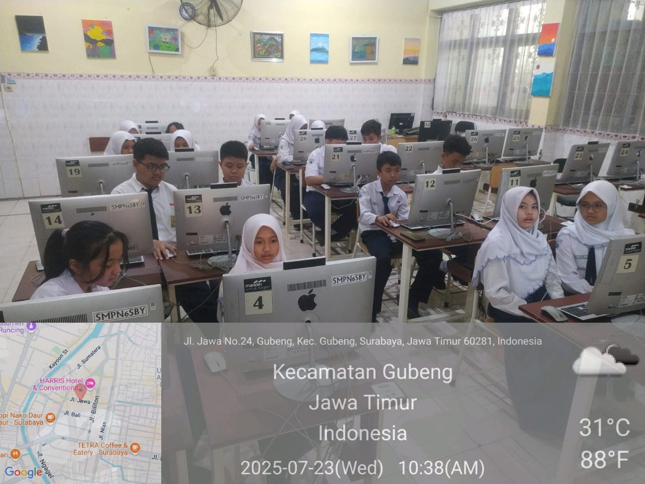 Simulasi Asesmen Nasional Berbasis Komputer (ANBK)
