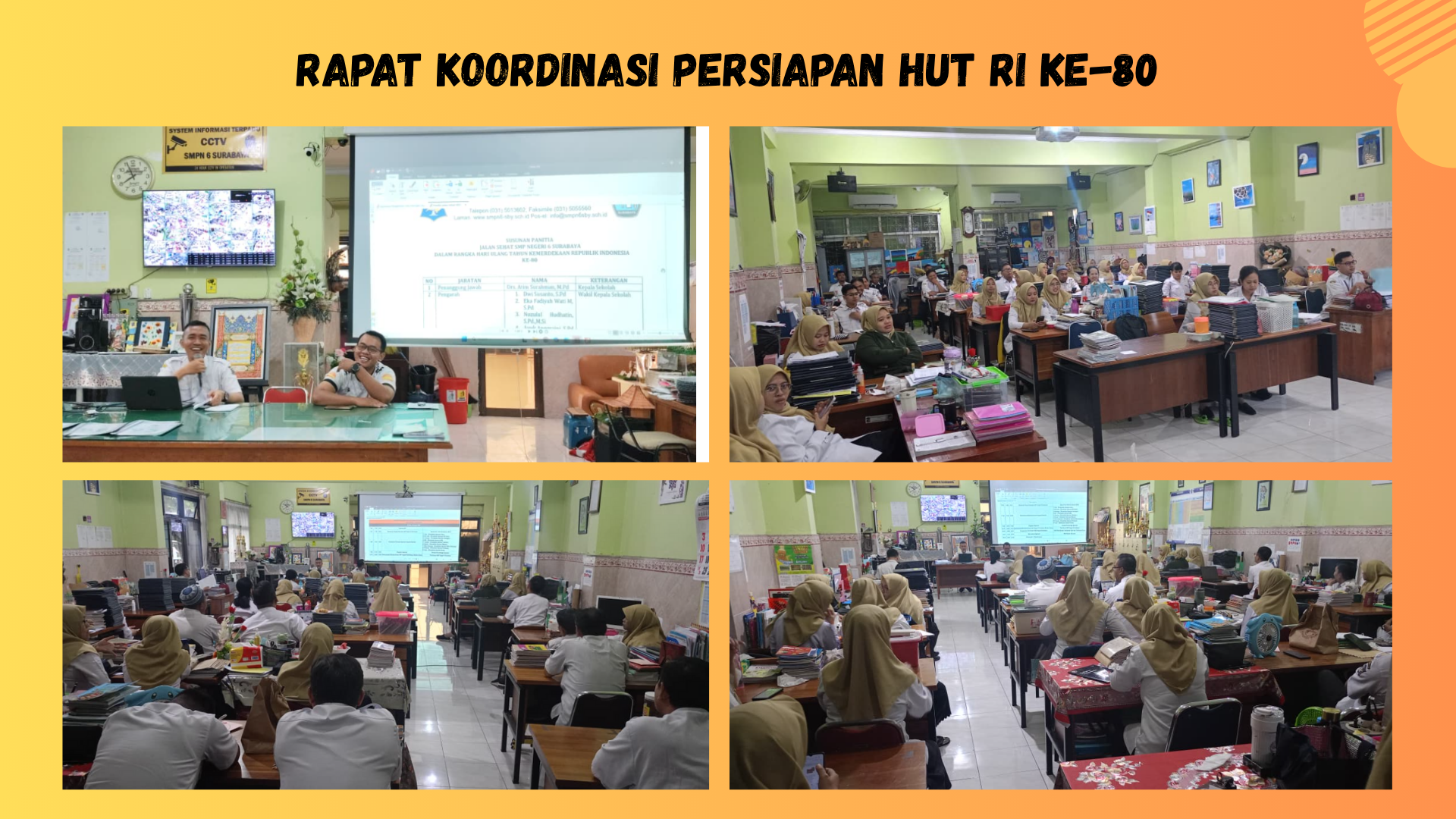 Rapat Koordinasi Persiapan HUT RI ke-80