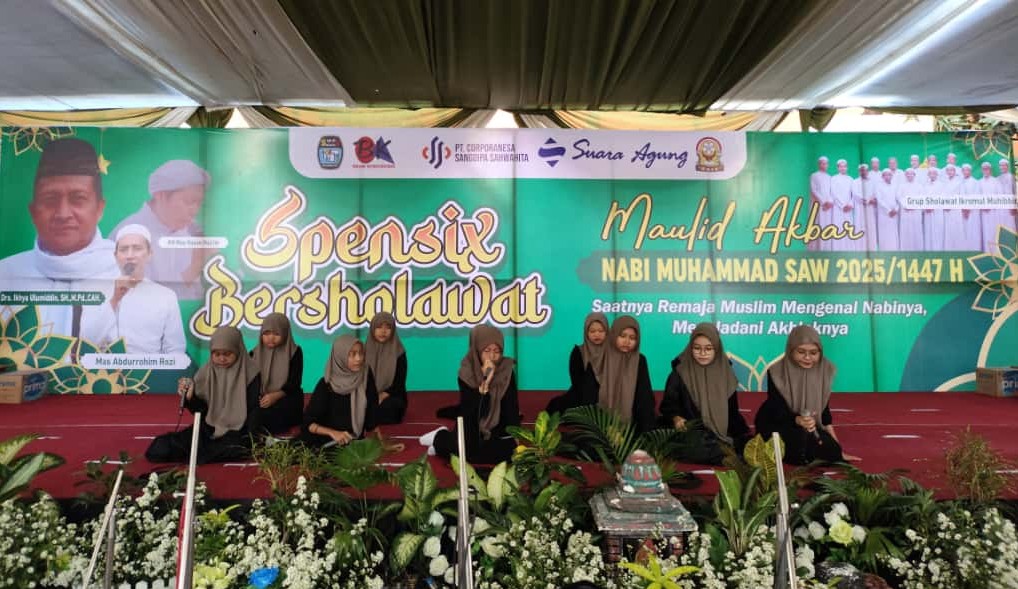 Spensix Bersholawat "Maulid Akbar Nabi Muhammad SAW 2025/1447 H".