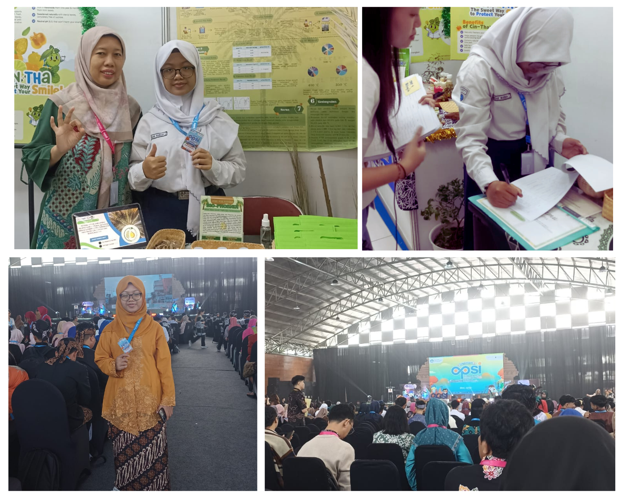 Berhasil menembus 25 besar finalis Olimpiade Penelitian Siwa Indonesia (OPSI) Tahun 2025, perwakilan dari Tim Envirolovers SMPN 6 Surabaya